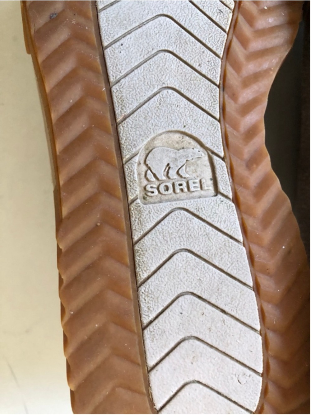 Size 8.5 Sorel Ona Ave Tan Suede Slip On Shoes Gorpcore Earthy Sporty Eco - Picture 10 of 12